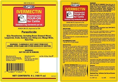 Ivermectin Fda Prescribing Information Side Effects And Uses