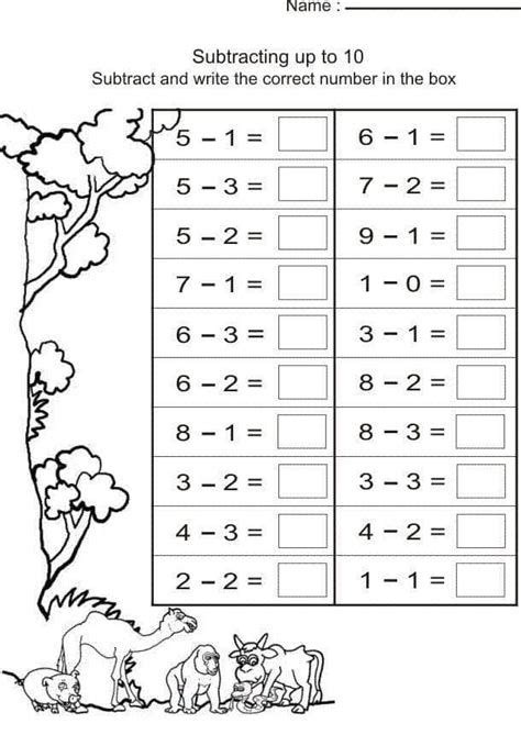 Latihan Matematik Yang Sesuai Untuk Murid Prasekolah First Grade Math