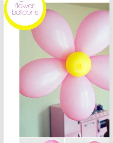 Diy Flower Balloons Musely
