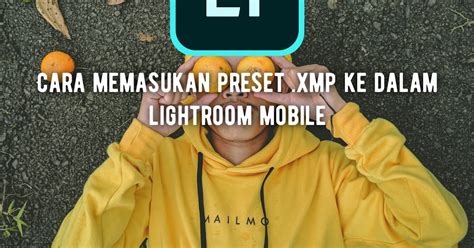 Cara Memasukan Preset Xmp Lightroom Mobile