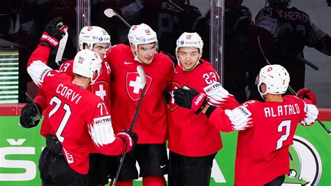 Eishockey Wm In Riga Schweizer Besiegen Tschechien Blick