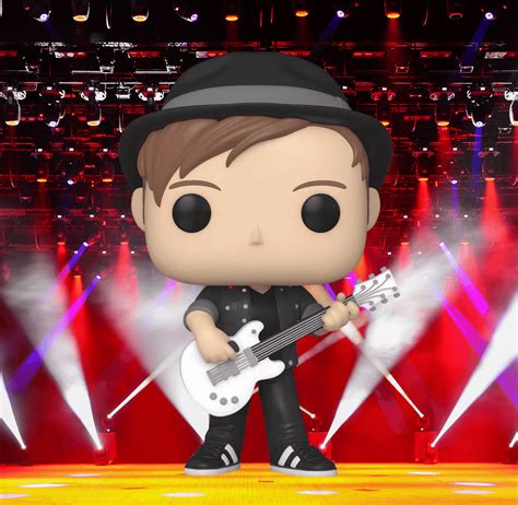 Fall Out Boy Funko Pop Patrick Stump With White Guitar Pre Order