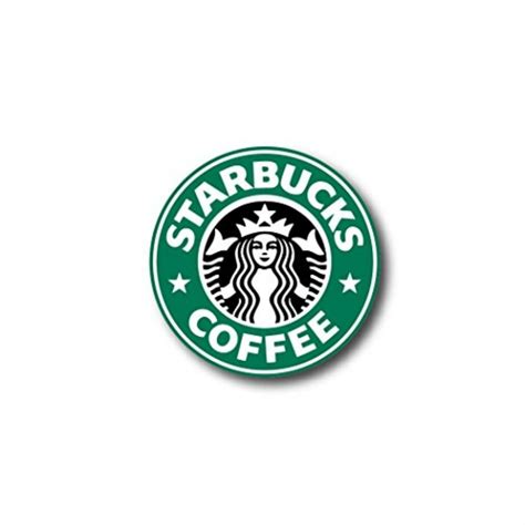 3 Starbucks Logo Decal Sticker For Case Car Laptop Phone Bumper Etc