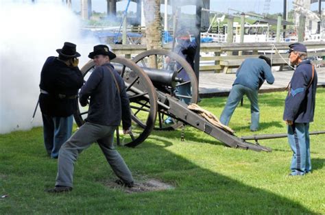 150th Anniversary Of The Burning Of Darien Ga Civil War Firing Canon 2