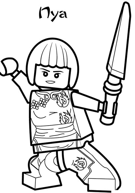 Free lego ninjago coloring pages. 30 Free Printable Lego Ninjago Coloring Pages