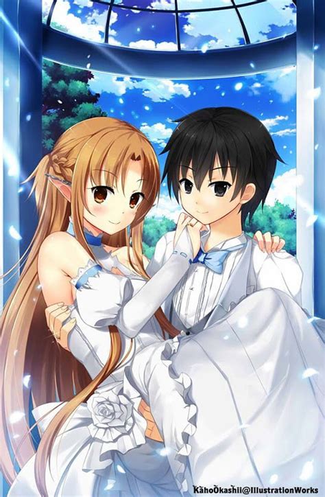 Wallpaper Anime Pasangan Terpisah Romantis Couple Wallpaper Pisah