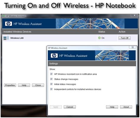 Otherwise other devices will not be able to detect it. Turning On and Off Wireless - HP Notebook/Laptop ...