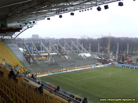 Sportgemeinschaft dynamo dresden e.v., commonly known as sg dynamo dresden or dynamo dresden, is a german football club in dresden, saxony. Construction: Rudolf Harbig Stadion (Stadion Dynamo ...