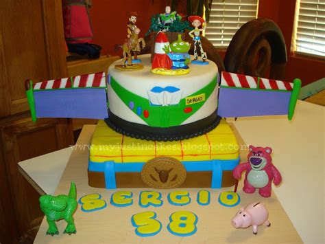 Toy Story Cake Toys Arent Edible But Everything Are Made With