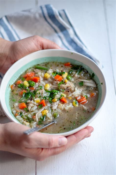 The maillard reaction kicks in flavor creation when the surface of the meat reaches 300°f (149°c) and starts to brown. Chicken and Rice Soup: Easy 10 Minute Recipe - A ...