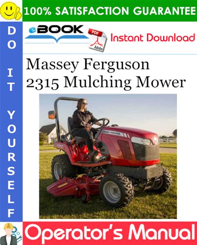 Best Massey Ferguson 2315 Mulching Mower Operators Manual Tradebit
