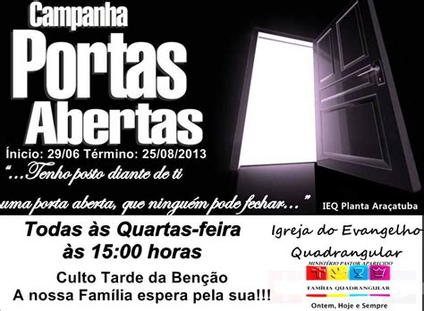 Agendamento Portas Abertas Campinas