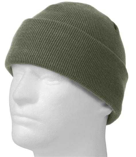 Foliage Green Deluxe Fine Knit Winter Watch Cap Rothco Acrylic Snow