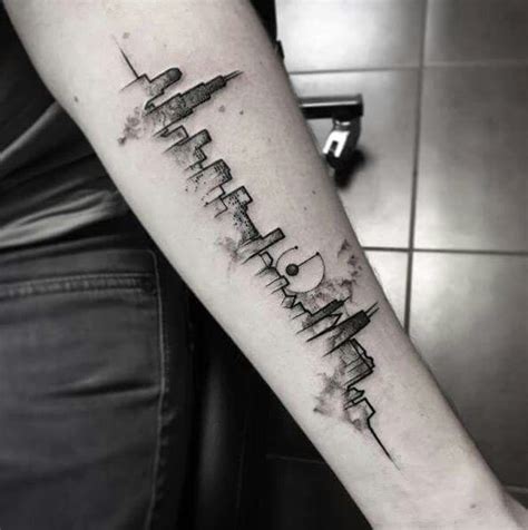 Maybe you would like to learn more about one of these? City skyline tattoo | Skyline tattoo, Chicago skyline tattoo, Sleeve tattoos