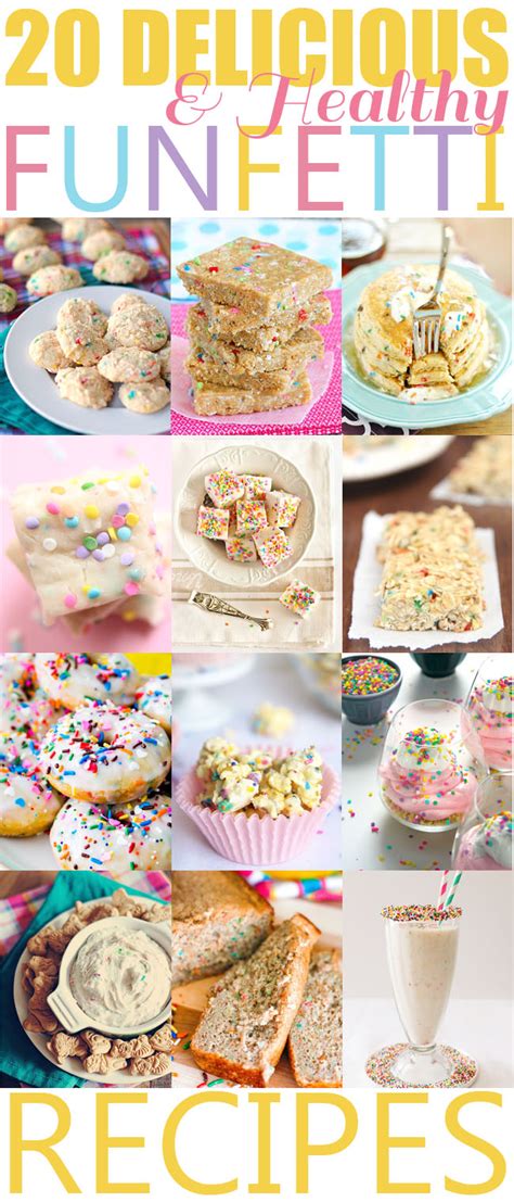 Delicious And Surprisingly Healthy Funfetti Recipes Eat Yourself