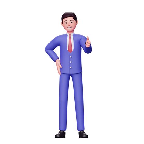 3d Businessman Character Illustration 9269579 Png