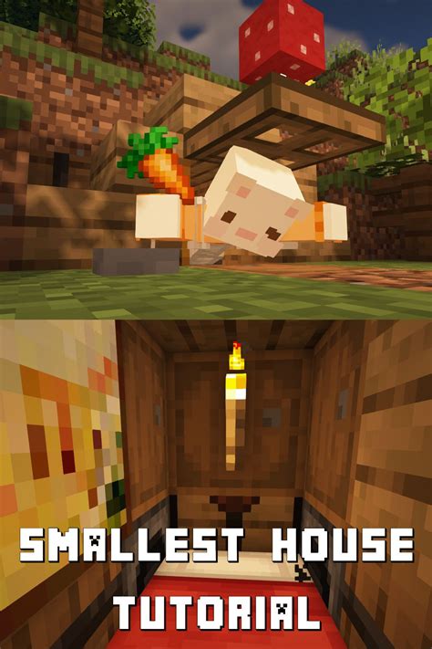 Smallest Minecraft House How To Build Minecraft Houses Minecraft House Designs Minecraft