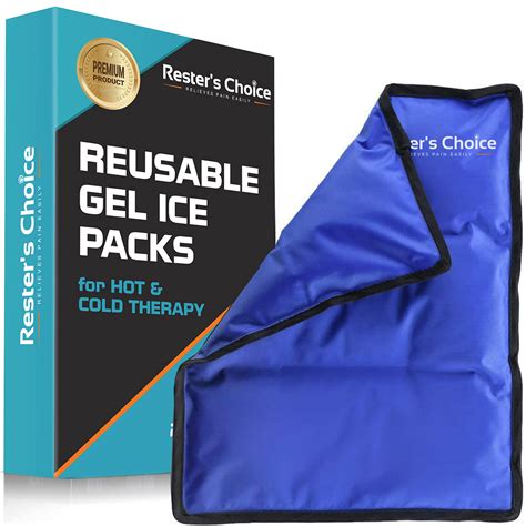 Buy Rester S Choice Ice Pack For Injuries Reusable Standard Large 11x14 5 For Hip