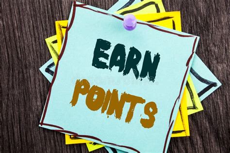 Word Writing Text Earn Points Business Concept For Loyalty Reward