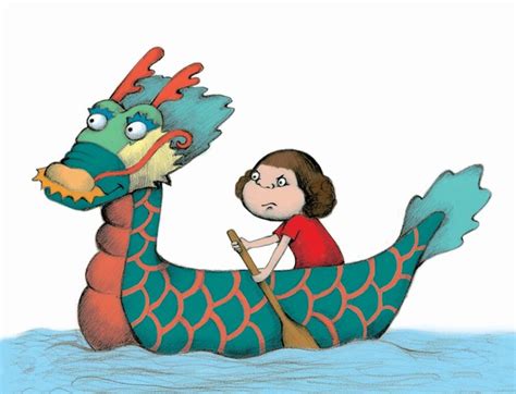 The dragon boat festival is a traditional holiday which occurs on the 5th day of the 5th month of the traditional chinese calendar. Dragon Boat Race by Chien-Hua Chang | ArtWanted.com