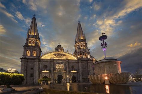 Guadalajara Katedralen I Staden Fotografering F R Bildbyr Er Bild Av