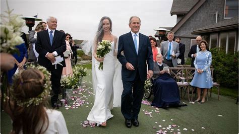 George W Bushs Daughter Barbara Weds Screenwriter In Maine Bbc News