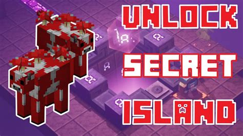 Minecraft Dungeons How To Unlock Secret Mooshroom Island All 9 Rune Locations Youtube