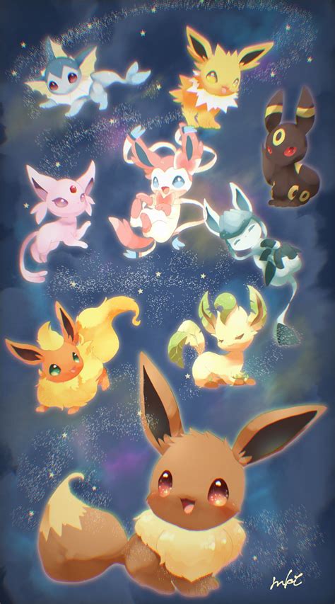 🤎mkt🤍 On Twitter Eevee Cute Cute Pokemon Wallpaper Pokemon Eeveelutions