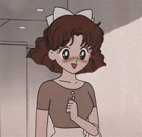 Aesthetic Anime Girl Pfp Brown Hair Wallpaper Album