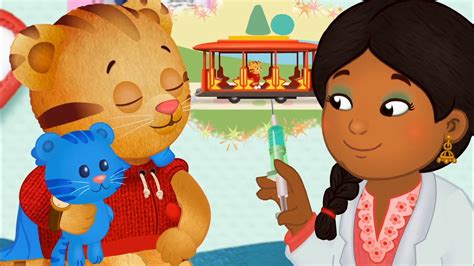 Who are the main characters in happy coloring? Daniel Gets a Shot | Daniel Tiger's Neighborhood Wiki | Fandom