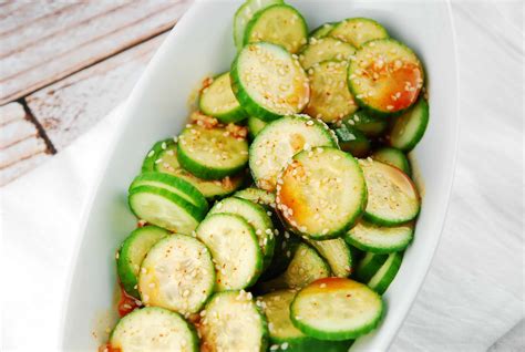 Spicy Cucumber Salad Recipe 1 Point Laaloosh