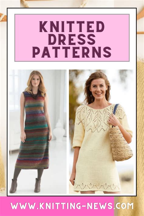 40 Dress Knitting Patterns Knitting News