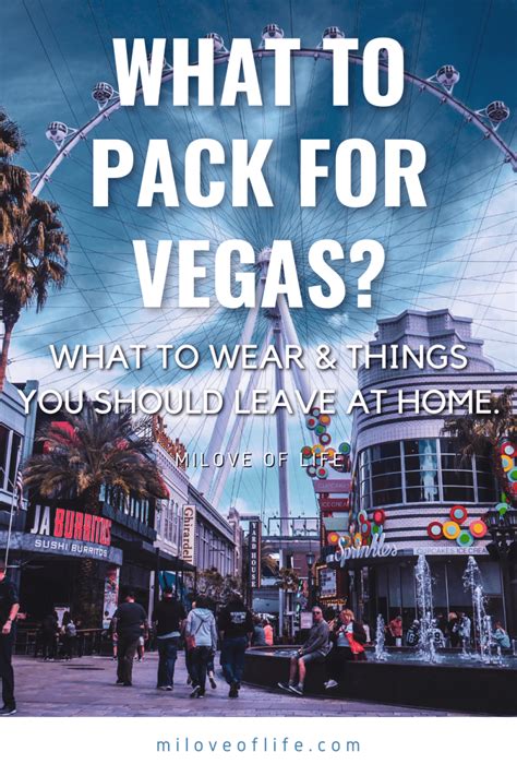 Top Vegas Packing List Items For 2020 Vegas Packing Las Vegas Trip