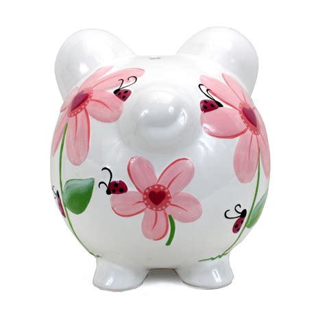 Piggy Bank - Large Ladybug-OUT OF STOCK - Child to Cherish
