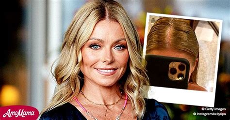 Kelly Ripa Reveals Her Gray Strands In Candid Pic Shared During Social