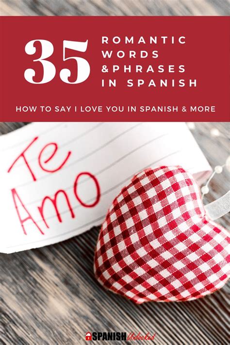 How To Say I Love You In Spanish [35 Romantic Spanish Words And Phrases For Adults] Learning