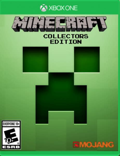 Minecraft Collectors Edition Xbox One Box Art Cover By Crookdragoon666