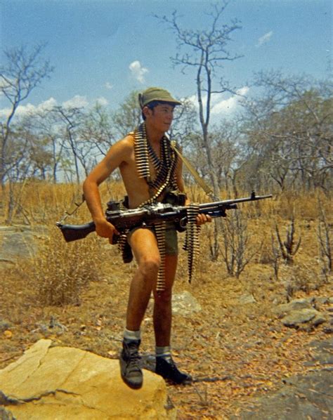 Rhodesian Soldier African Military Military History War