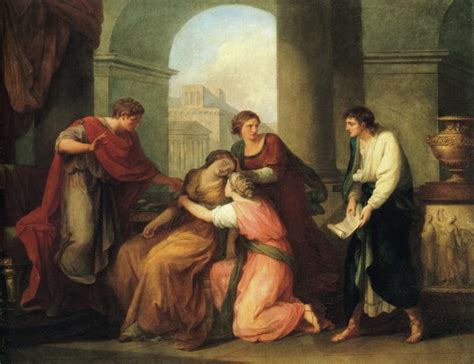 Virgil Reading The Aeneid To Augustus And Octavia Angelica Kauffman