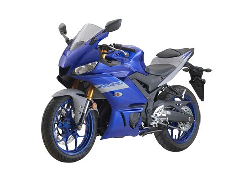 Lihat harga yamaha r25 2021 standard di oto. 2020-yamaha-yzf-r25-matt-silver-blue-new-colours-prie ...