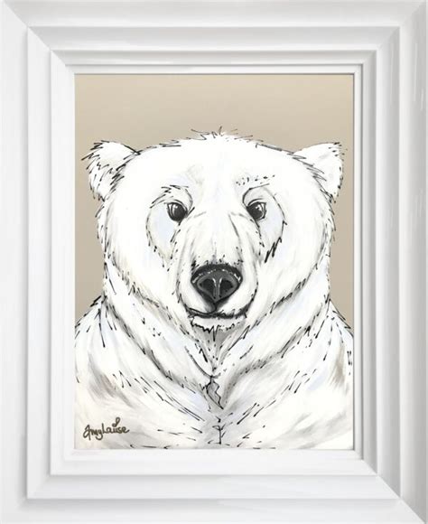 Polar Bear By Amy Louise Original Painting