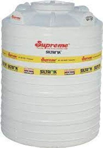 3 Layers White Supreme Water Storage Pvc Tank At 700000 Inr In