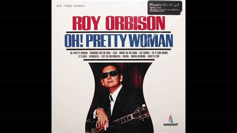 Oh Pretty Woman Roy Orbison 1964 Youtube