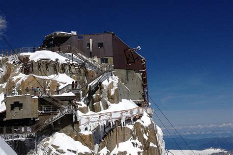 Téléphérique De Laiguille Du Midi Savoie Mont Blanc Savoie Et Haute