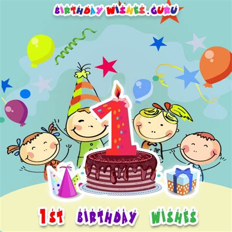 We also have lots of other categories to always help you know what to write in your next greeting card. 1st Birthday Wishes For Cute Babies By Birthday Wishes Guru | 1st birthday wishes, First ...