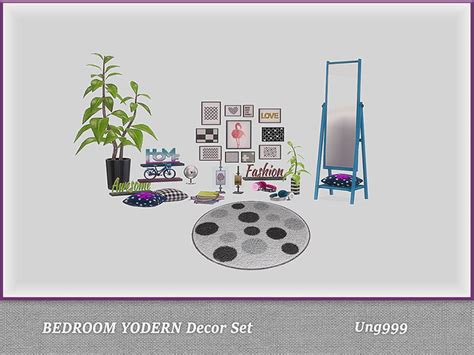 Sims 4 Bedroom Clutter CC The Ultimate Collection FandomSpot 18960
