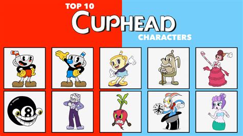 My Top 10 Cuphead Characters By Nicholasvinhchaule On Deviantart