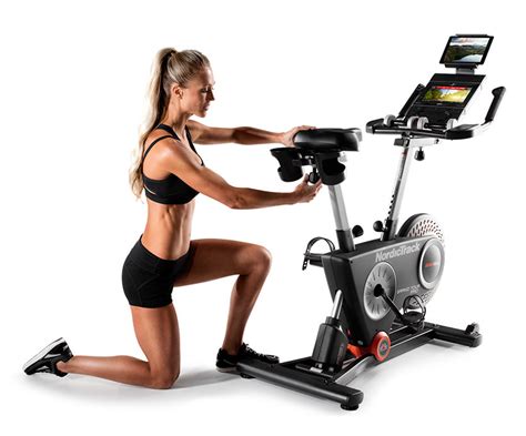 If your exercise bike is not listed here, we'll double check or make you a custom adaptor, just email or call. nordictrack-grand-tour-pro-bike-seat-adjust-girl - Exercise Bike Reviews