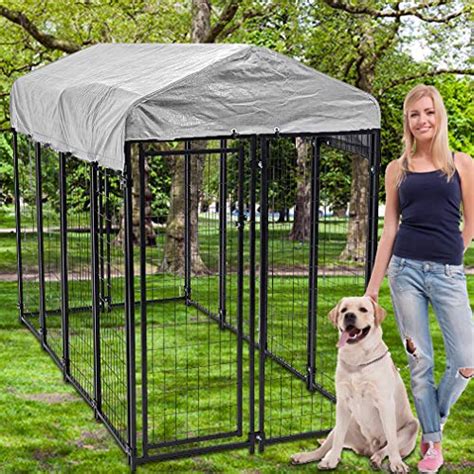 Large Dog Kennel Dog Crate Cage Extra Large Welded Wire Pet Playpen