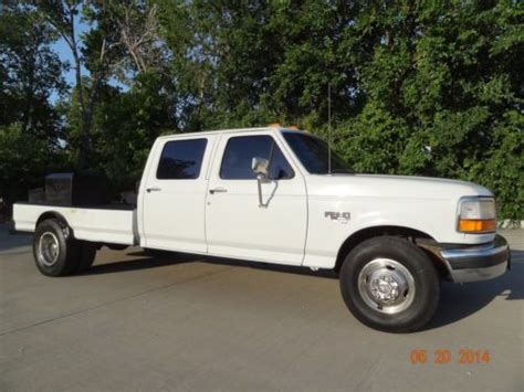 Buy Used 1997 Ford F350 Xlt 73l Diesel 2wd 5speed Manual Dually